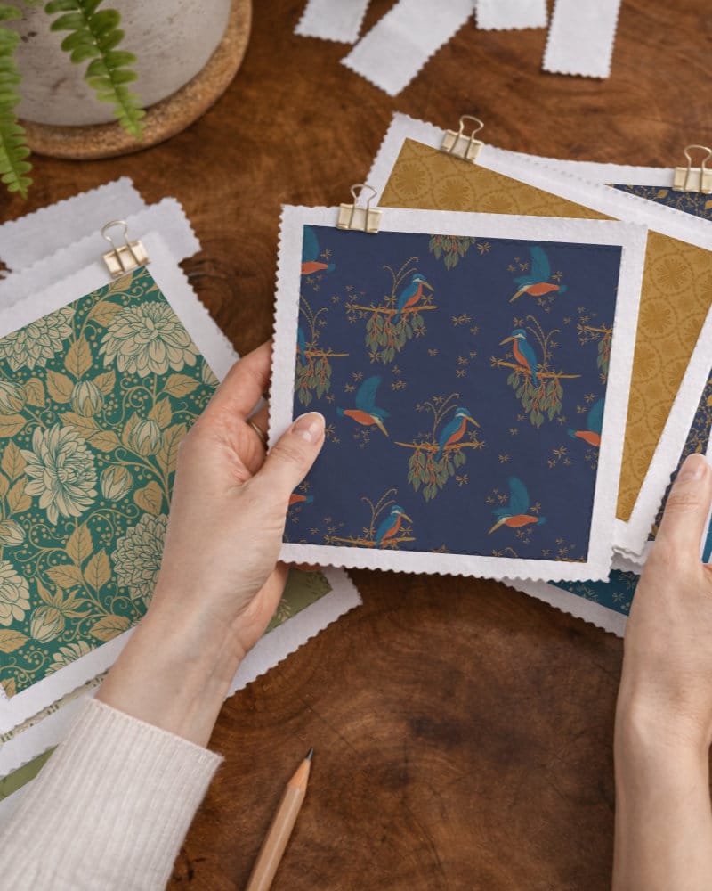 Elissa Rua artwork and workspace